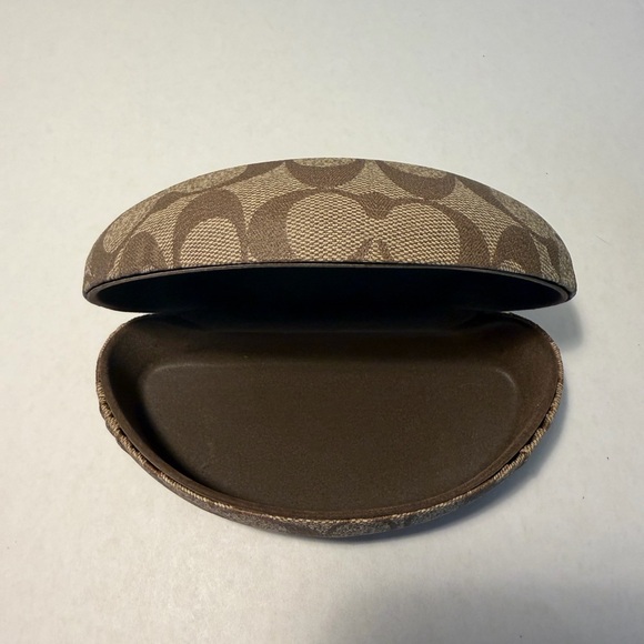 Large Coach Sunglass Case-Hard Shell - Picture 3 of 8